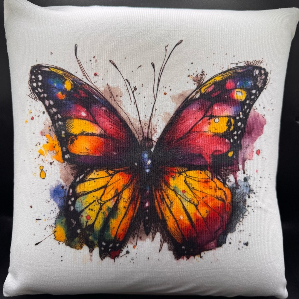 Large Butterfly Pressure Activated Massage Pillow